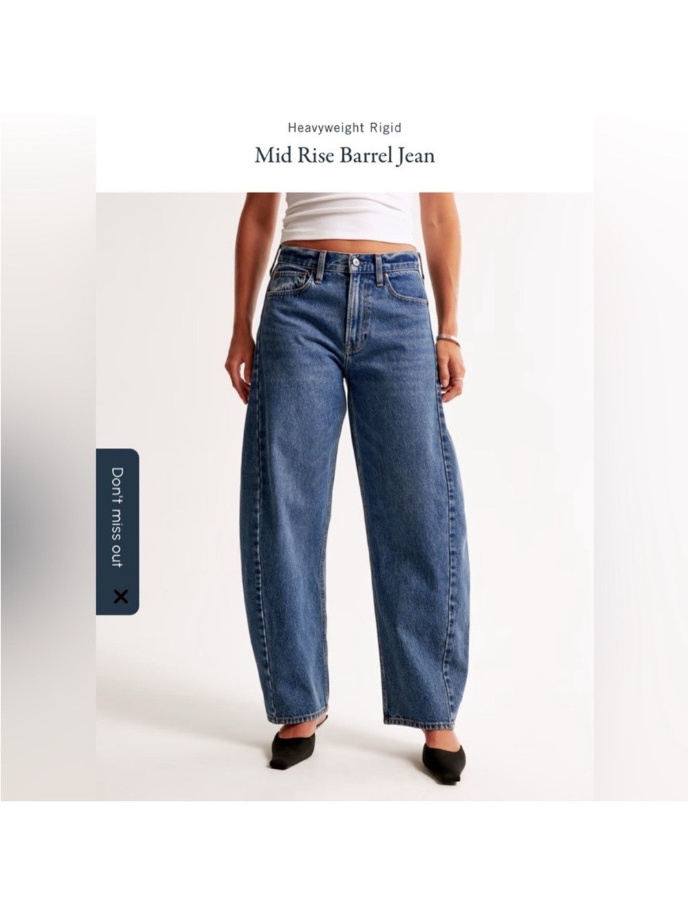 Abercrombie & Fitch The Barrel Jeans